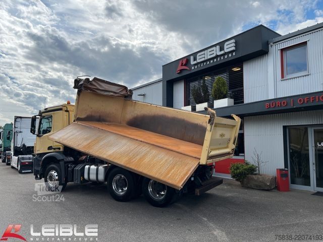 Trojstranný sklápací nákladný automobil MERCEDES-BENZ Arocs 2645*6x4*Meiller*Bordmatik*AP-Achsen*Alcoa