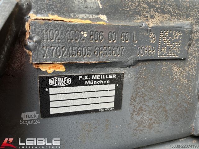 Trojstranný sklápací nákladný automobil MERCEDES-BENZ Arocs 2645*6x4*Meiller*Bordmatik*AP-Achsen*Alcoa