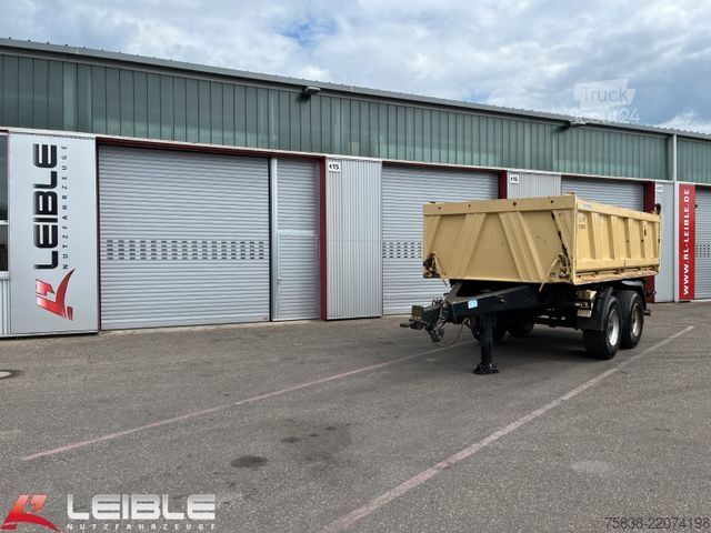 Üç yöne devirmeli römork MEILLER MZDA 18/21 Tandem Kipper 11m³*BPW ECO PlusAchsen