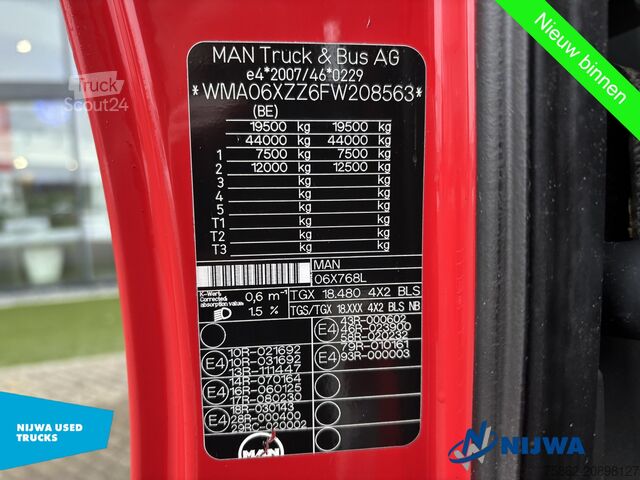 Standard-SZM Man TGX 18.480 4x2 ZF Retarder + Standkachel