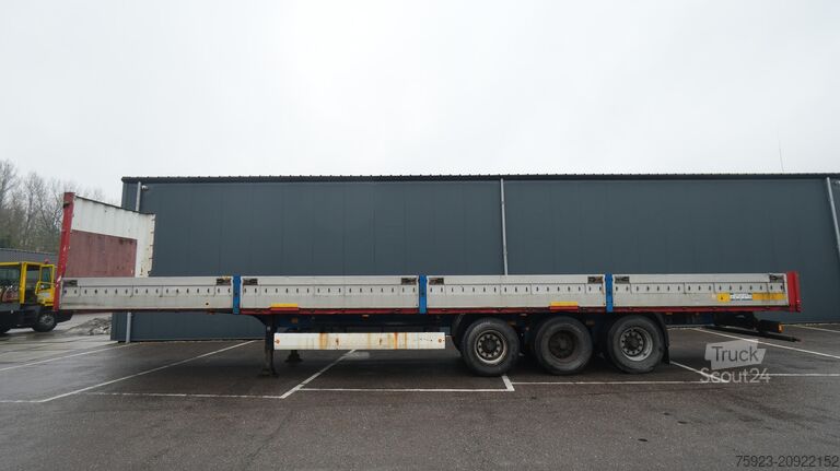 Plataforma de carga Krone 3 AXLE OPEN BOX TRAILER WITH ALU SIDE BOARDS