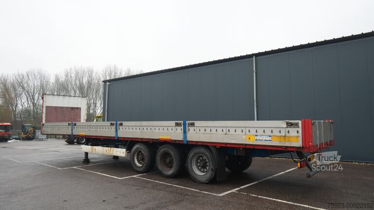 Plataforma de carga Krone 3 AXLE OPEN BOX TRAILER WITH ALU SIDE BOARDS