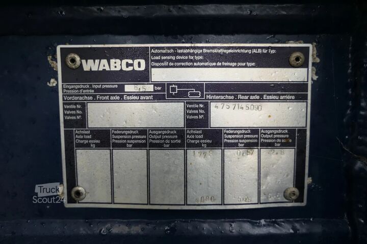 Camion de gunoi Stas SA339K | Tipper/Kipper | BPW Axles | 2001 | Dru...