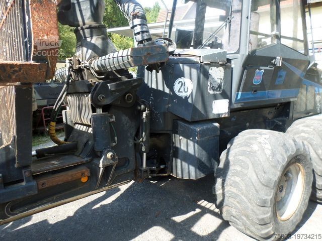 Vehículo forestal  Rückezug Preuss 8x8 8110 Kran Epsilon M 80 10m