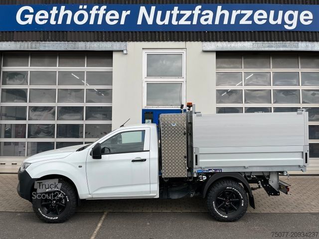Kravas mikroautobuss ar pašizgāzēju ISUZU D-Max Single Cab 4x4 L mit Kipper Box + SOFORT+