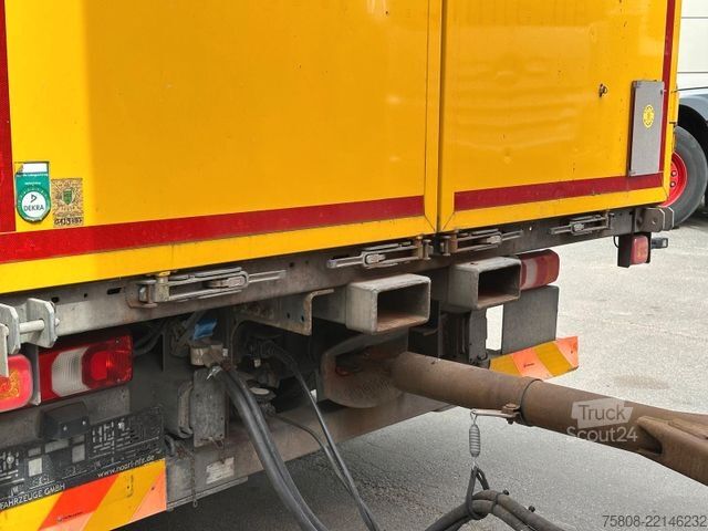 Вантажівка з платформою і тентом MERCEDES-BENZ Actros 2545 Pritche 7,29m Hubdach Stapler