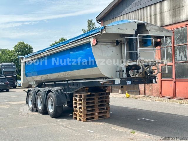 Kiperska poluprikolica LANGENDORF SKS-HS 24/30 Stahl elektr Verdeck Lift