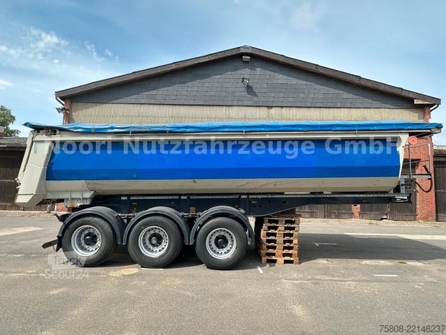 Kiperska poluprikolica LANGENDORF SKS-HS 24/30 Stahl elektr Verdeck Lift