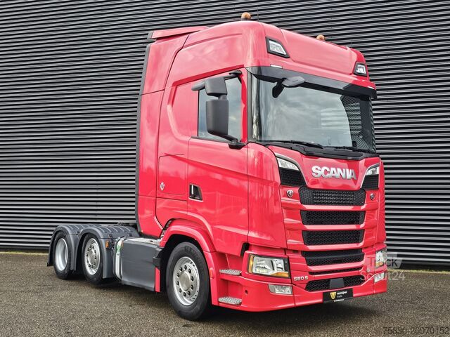 Transport de volume Scania S580 V8 / 6x2/4 / MEGA / LOWDECK