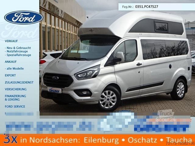 Wohnwagen/Wohnmobil FORD Nugget Plus 150PS Autm. Hochdach Navi Bi-Xenon