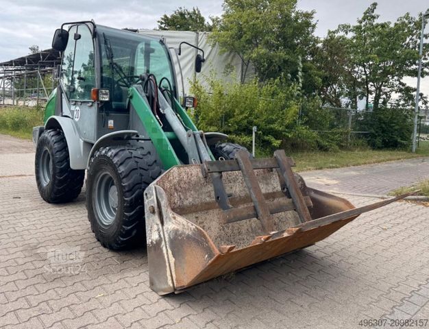 Ratinis krautuvas KRAMER Radlader 850 / 4x4 Klappschaufel+Gabel *TOP*