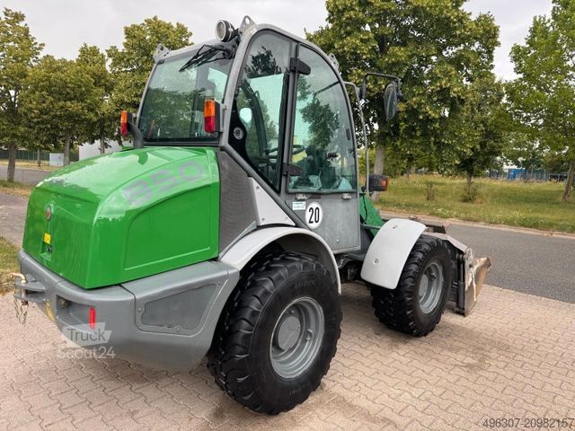 Ratinis krautuvas KRAMER Radlader 850 / 4x4 Klappschaufel+Gabel *TOP*