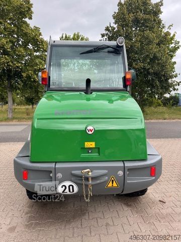 Ratinis krautuvas KRAMER Radlader 850 / 4x4 Klappschaufel+Gabel *TOP*