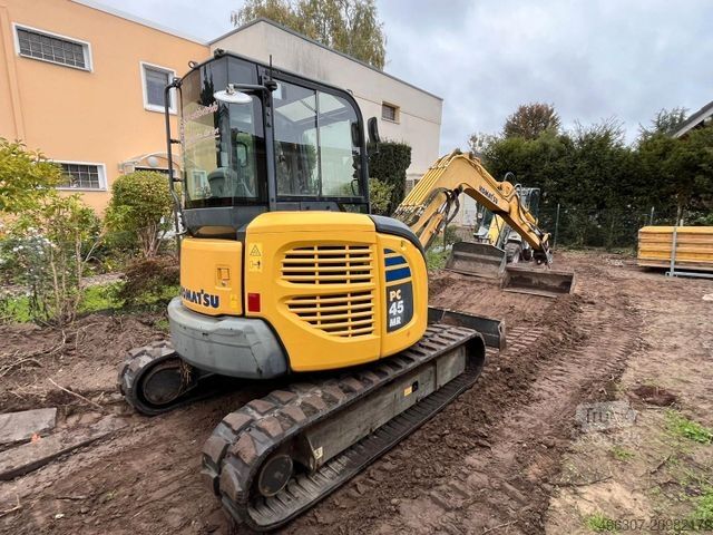 Minikaivinkone KOMATSU PC45 Kompaktbagger