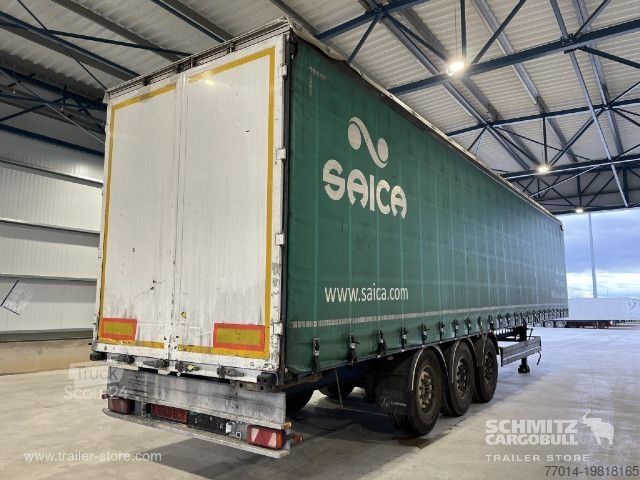 Open oplegger met zeil Berger Curtainsider Standard