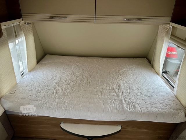 Wohnwagen BÜRSTNER 490 TK Premio Etagenbetten Mover Vorzelt Garage