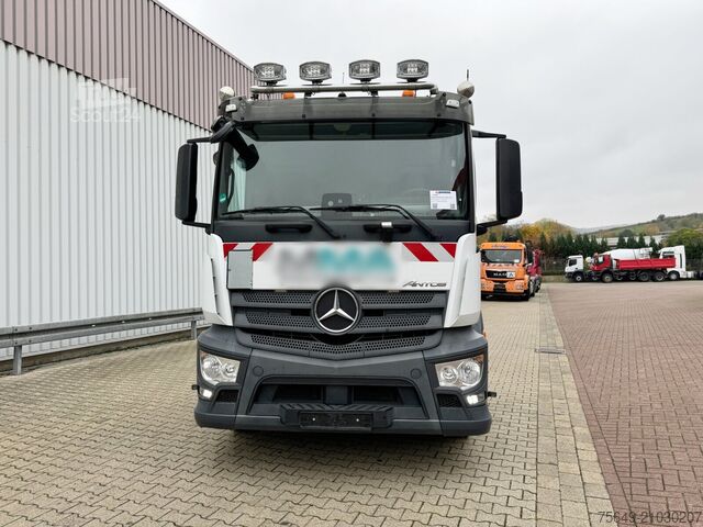 Camión portacontenedores de gancho Mercedes-Benz Antos 2536/43 L 6x2 Antos 2536/43 L 6x2, Liftachse, Hiab XR 21S61 bis 7 m Container