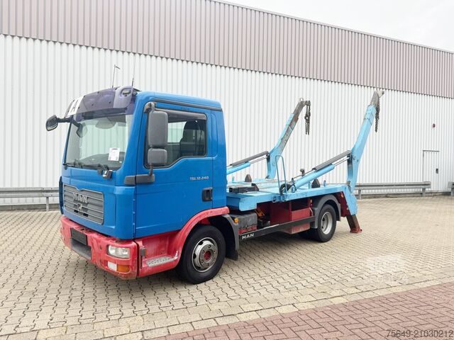 Kiepwagen MAN TGL 12.240 4X2 BB TGL 12.240 4X2 BB, Tele-Absetzer