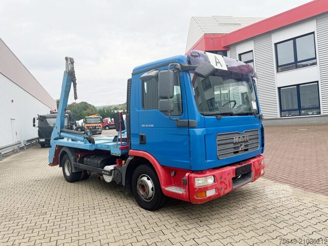 Kiepwagen MAN TGL 12.240 4X2 BB TGL 12.240 4X2 BB, Tele-Absetzer