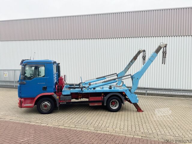 Kiepwagen MAN TGL 12.240 4X2 BB TGL 12.240 4X2 BB, Tele-Absetzer