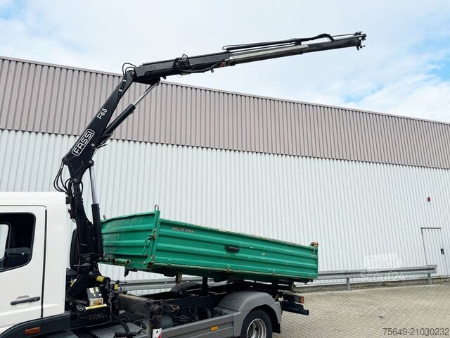 Γερανός πύργος Mercedes-Benz Atego 918 KK 4x2 Atego 918 KK 4x2, 2x AHK, Kran Fassi F65