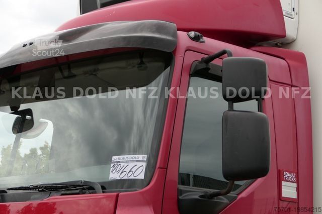 Camion caisson RENAULT D 16.280 Kühlkoffer Vollluft LBW Euro 6