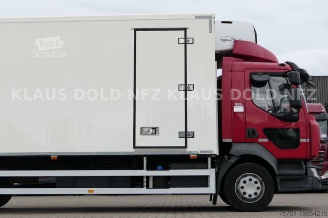 Camion caisson RENAULT D 16.280 Kühlkoffer Vollluft LBW Euro 6