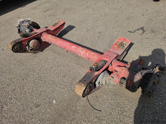Achse SAF TRAILER AXLE SINGLE TIRES DISC BRAKES.