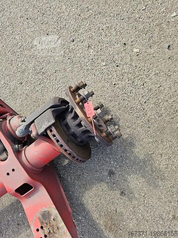 Náprava SAF TRAILER AXLE SINGLE TIRES DISC BRAKES.