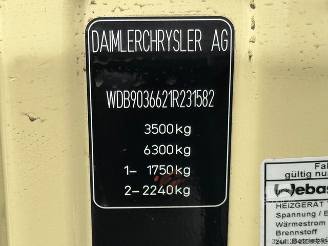 Camión de bomberos MERCEDES-BENZ Sprinter 313 CDI/Krankenwagen/DRK/23TKM/TOP