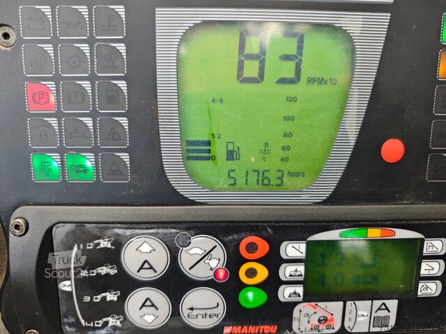 Rotating telescopic handler Manitou MRT 2150 Ptivilege Remote Control!