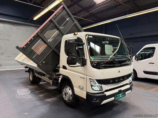 Trijų pusių savivartis furgonas FUSO Canter 7C18 3 Seiten Kipper Klima LED SPUR AHK