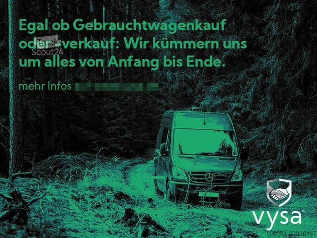 Mikroautobusas VOLKSWAGEN Crafter MAXI L3H2 6 Sitze Klima STHZ AHK 1.Hand