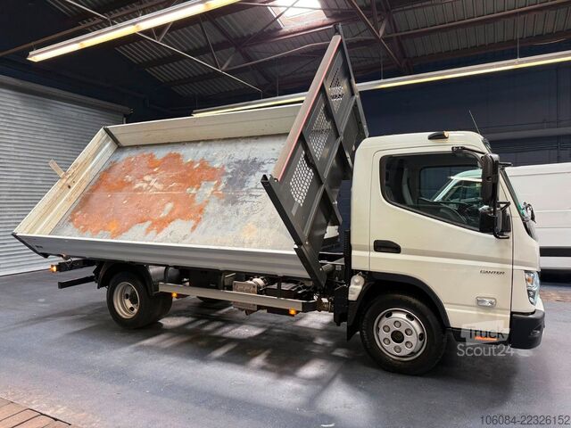 Savitarnos furgonas FUSO Canter 7C18 3 Seiten Kipper Klima LED SPUR AHK