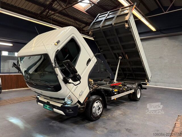 Savitarnos furgonas FUSO Canter 7C18 3 Seiten Kipper Klima LED SPUR AHK
