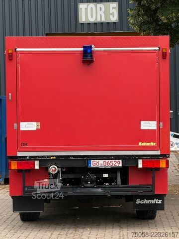 Cysterna samochodowa MAN 8.163 L2000 - Löschfahrzeug LF 8/6 - 4x4