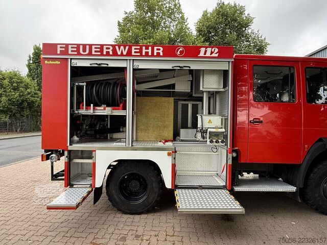 Cysterna samochodowa MAN 8.163 L2000 - Löschfahrzeug LF 8/6 - 4x4