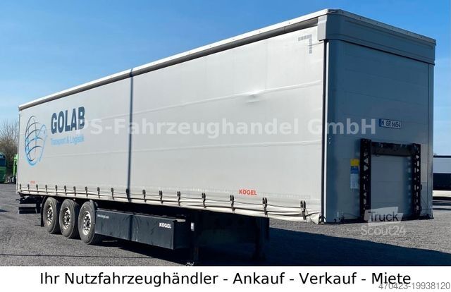 Semirimorchio con telone KÖGEL SN24*Standard*LaSi CodeXL+Getränke+DC+Altpapier