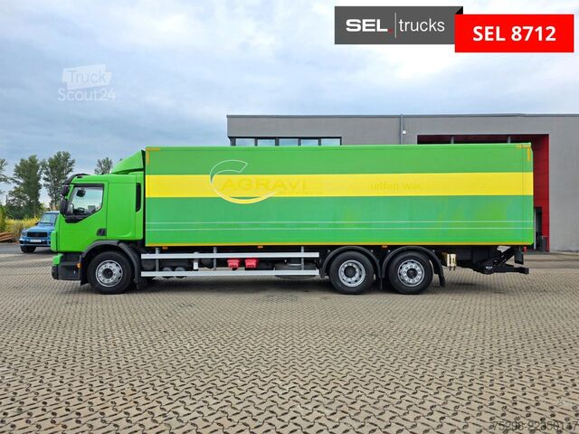 Camión caja VOLVO FE 320 / Ladebordwand