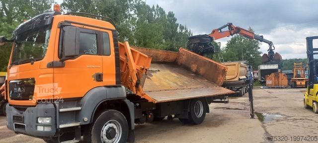 Kipper LKW MAN 18.440 AK  Ladekran