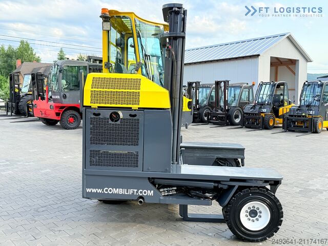 4-way forklift truck Combilift C3000XL / GAS / DUPLEX 3200 / FREE LIFT