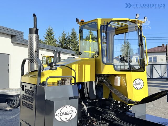 Carretilla retráctil de 4 vías Combilift C5000XL GAS DUPLEX 6000MM POSITIONER