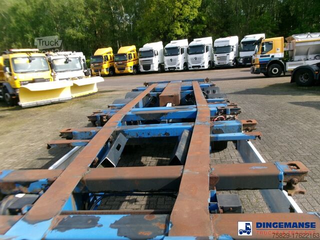 Containertransport Krone 3-axle container trailer 20-30-40-45 ft SDC27
