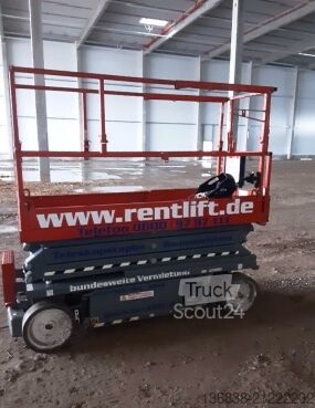 Piattaforma a pantografo Skyjack SJ III 3220 Elektro 8,10 m