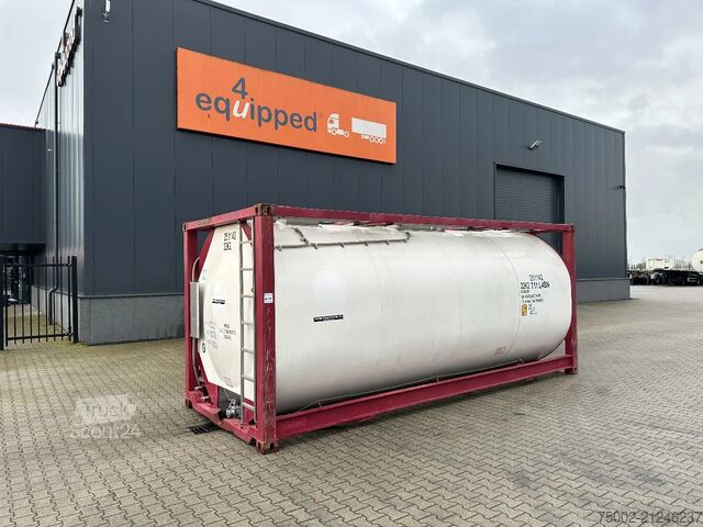 Conteneur-citerne CIMC tankcontainers 20FT ISO /  25.040L / L4BN / T12 / steam heatin...