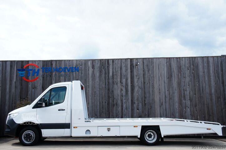 Autotransporter varevogn MERCEDES-BENZ Sprinter 516 CDi Tijhof El.Winde Automatik 120KW