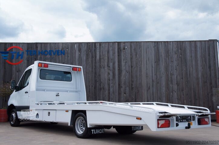 Autotransporter varevogn MERCEDES-BENZ Sprinter 516 CDi Tijhof El.Winde Automatik 120KW