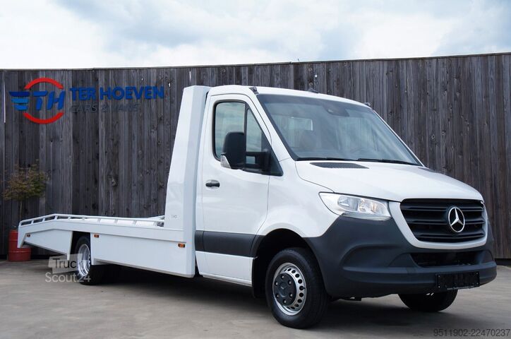 Autotransporter varevogn MERCEDES-BENZ Sprinter 516 CDi Tijhof El.Winde Automatik 120KW