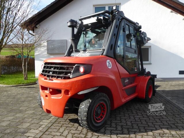 Фронтальний навантажувач вилковий Linde H80D-03/900