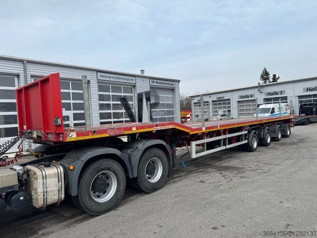 Low loader semitrailer NOOTEBOOM OVB-65-04-VVVV 54,5 m  4x ausziehbar
